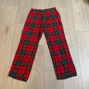 Old Navy Red Green Plaid Pajama Pants Medium